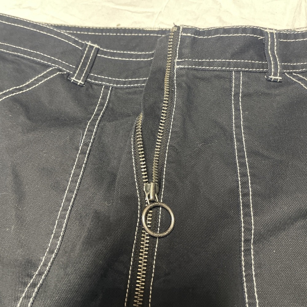 Vans Women Short Skirt Medium Black/white - Picture 4 of 12